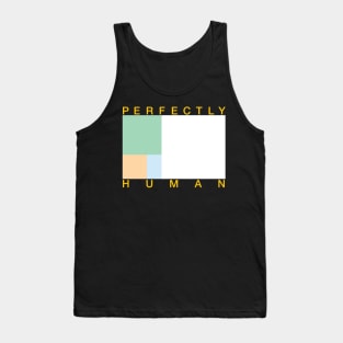 Perfectly Human - Unlabeled Pride Flag Tank Top